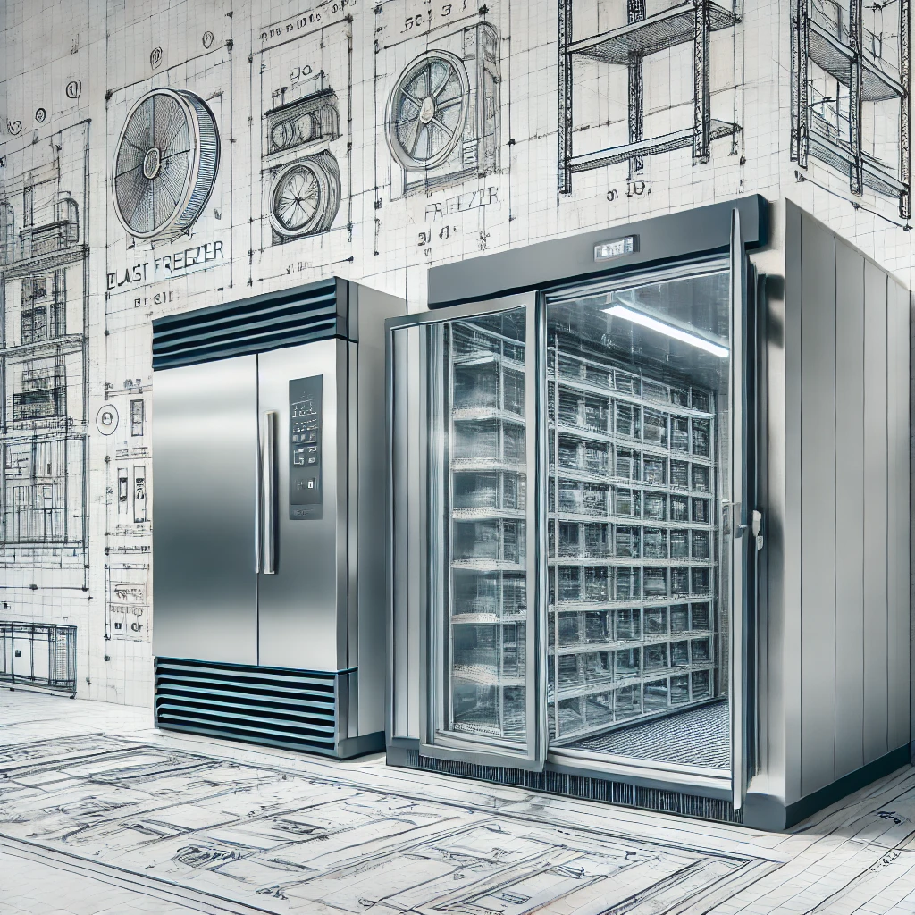 walk in freezer design